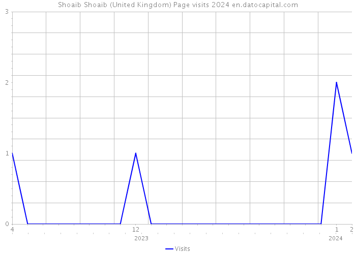 Shoaib Shoaib (United Kingdom) Page visits 2024 