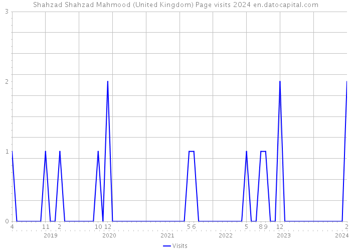 Shahzad Shahzad Mahmood (United Kingdom) Page visits 2024 