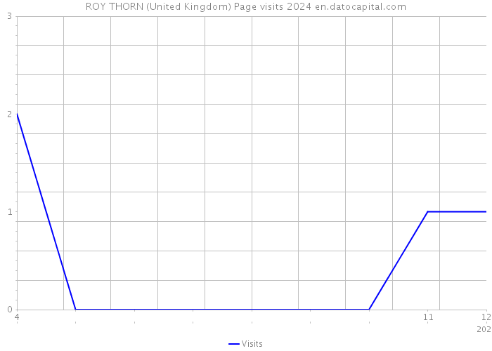 ROY THORN (United Kingdom) Page visits 2024 