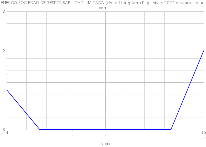 ENERGO SOCIEDAD DE RESPONSABILIDAD LIMITADA (United Kingdom) Page visits 2024 