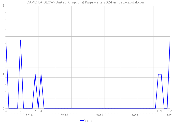 DAVID LAIDLOW (United Kingdom) Page visits 2024 
