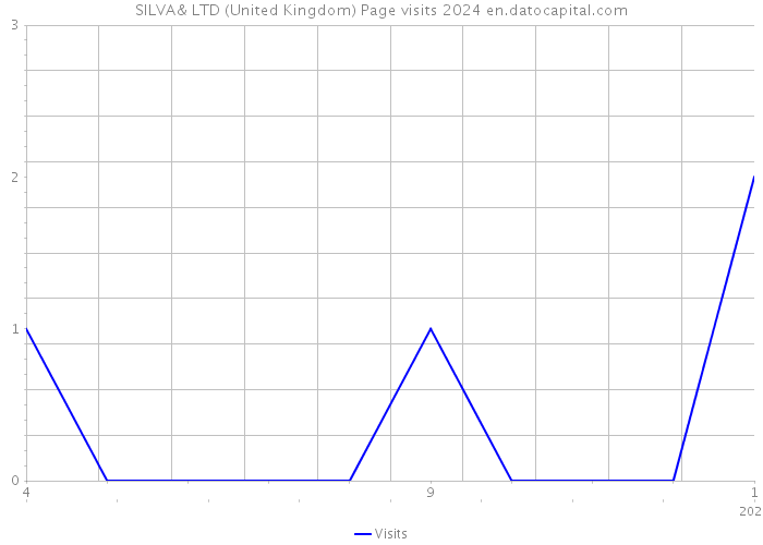 SILVA& LTD (United Kingdom) Page visits 2024 