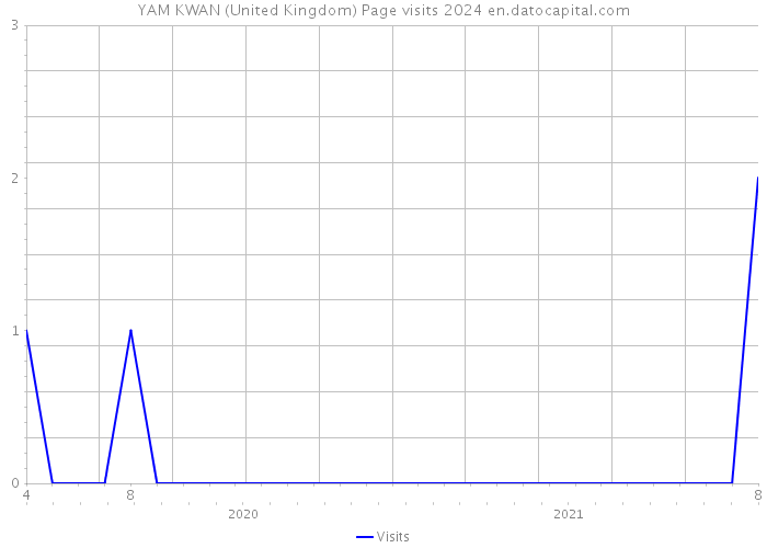 YAM KWAN (United Kingdom) Page visits 2024 