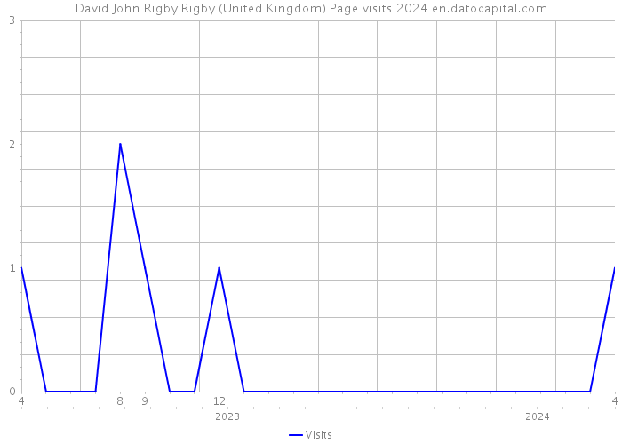 David John Rigby Rigby (United Kingdom) Page visits 2024 