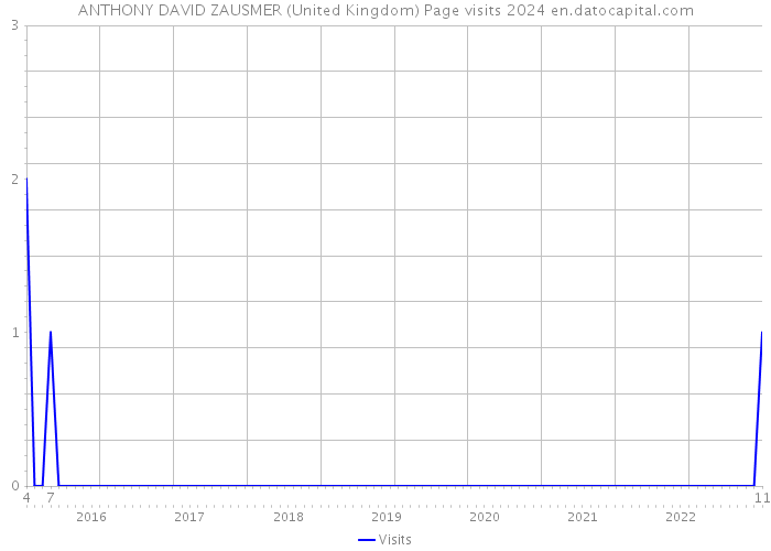 ANTHONY DAVID ZAUSMER (United Kingdom) Page visits 2024 