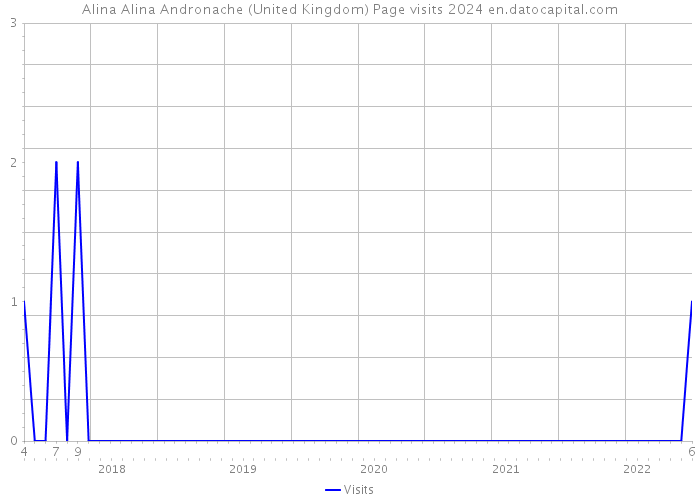 Alina Alina Andronache (United Kingdom) Page visits 2024 