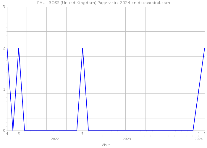 PAUL ROSS (United Kingdom) Page visits 2024 