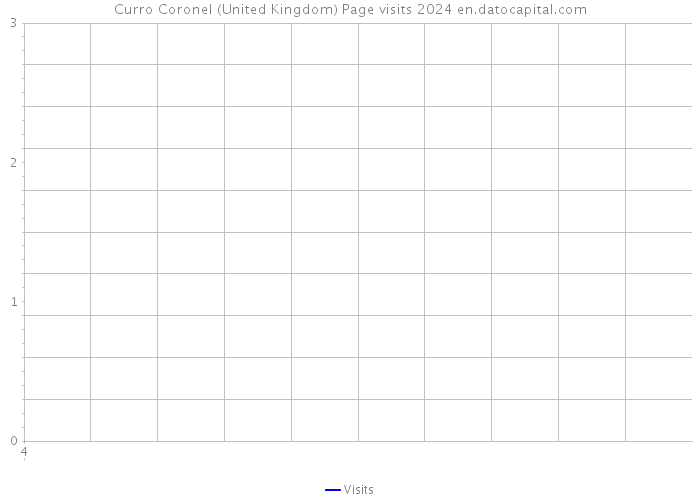 Curro Coronel (United Kingdom) Page visits 2024 