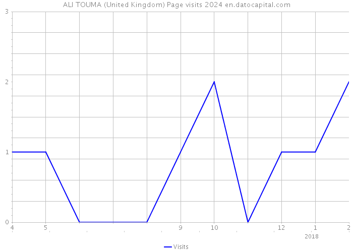 ALI TOUMA (United Kingdom) Page visits 2024 