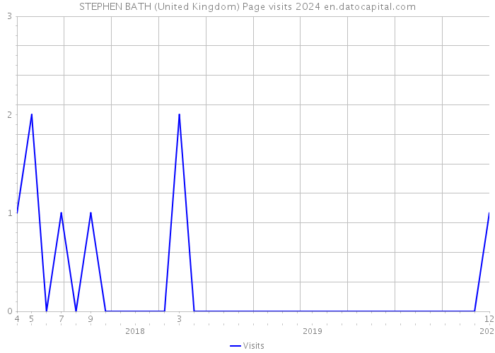 STEPHEN BATH (United Kingdom) Page visits 2024 