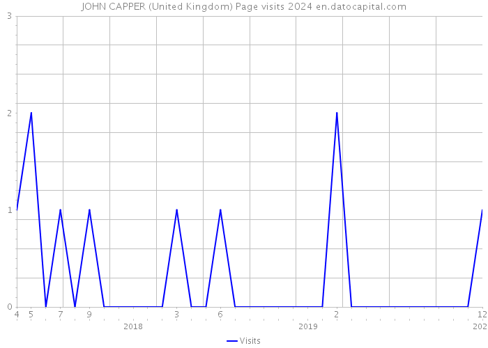 JOHN CAPPER (United Kingdom) Page visits 2024 