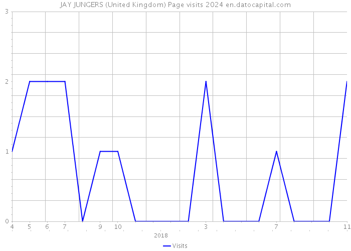 JAY JUNGERS (United Kingdom) Page visits 2024 