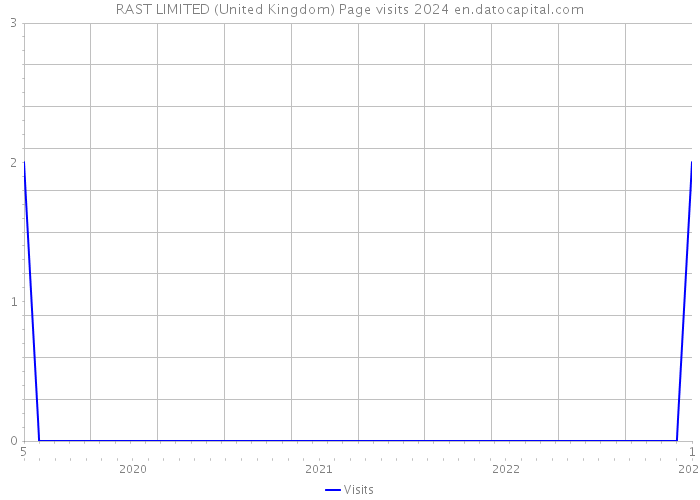 RAST LIMITED (United Kingdom) Page visits 2024 