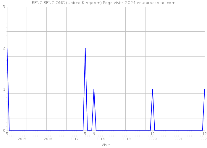 BENG BENG ONG (United Kingdom) Page visits 2024 