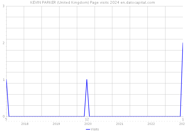 KEVIN PARKER (United Kingdom) Page visits 2024 