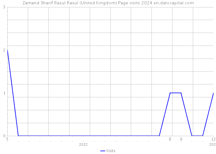 Zamand Sharif Rasul Rasul (United Kingdom) Page visits 2024 
