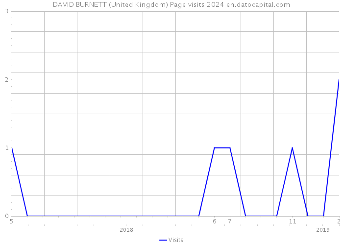 DAVID BURNETT (United Kingdom) Page visits 2024 