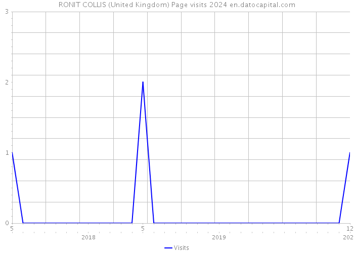RONIT COLLIS (United Kingdom) Page visits 2024 