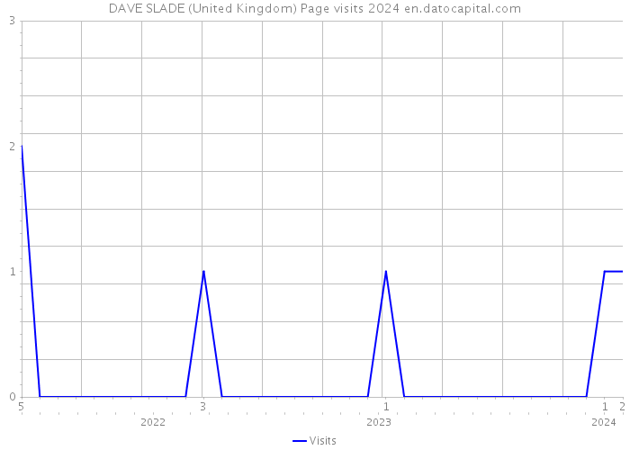 DAVE SLADE (United Kingdom) Page visits 2024 