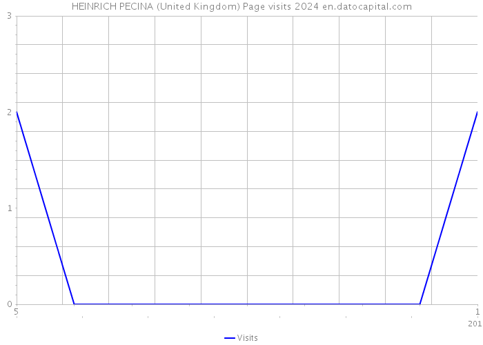 HEINRICH PECINA (United Kingdom) Page visits 2024 