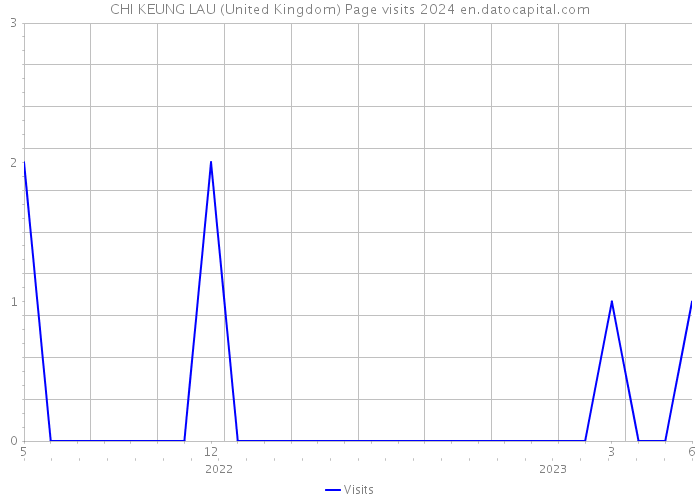 CHI KEUNG LAU (United Kingdom) Page visits 2024 