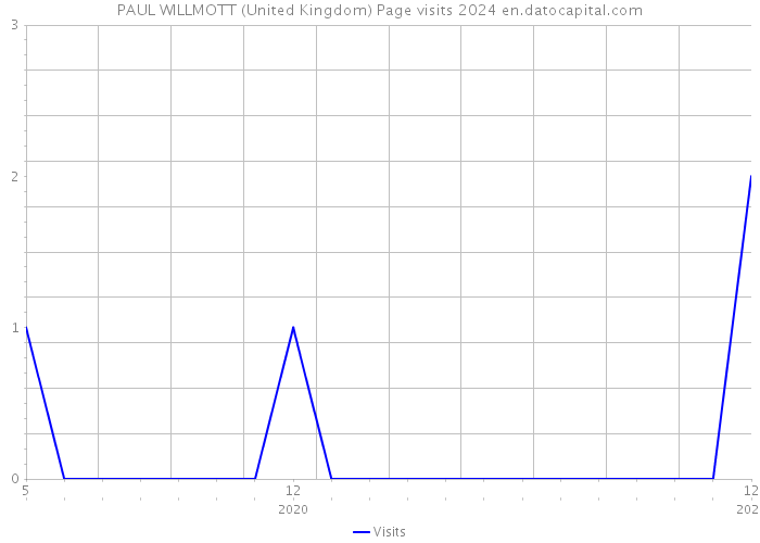PAUL WILLMOTT (United Kingdom) Page visits 2024 
