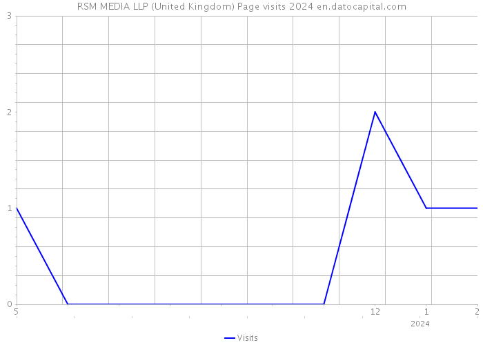 RSM MEDIA LLP (United Kingdom) Page visits 2024 