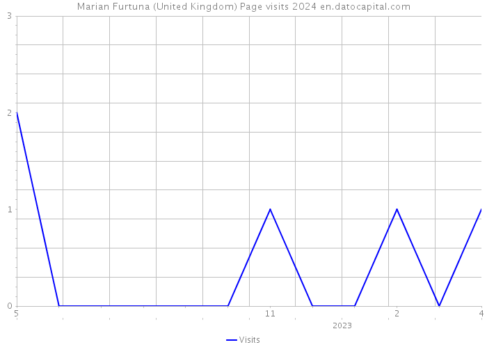 Marian Furtuna (United Kingdom) Page visits 2024 