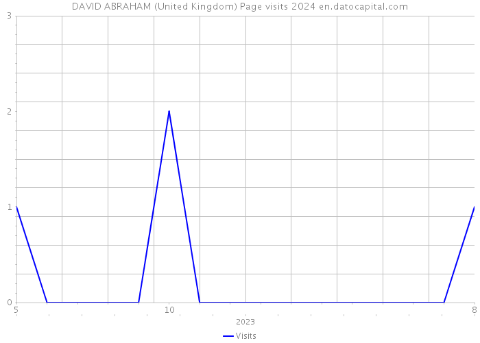 DAVID ABRAHAM (United Kingdom) Page visits 2024 