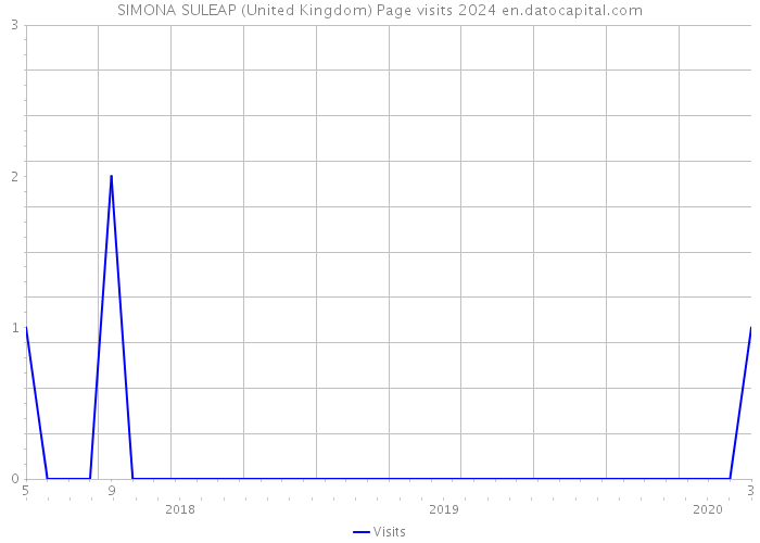 SIMONA SULEAP (United Kingdom) Page visits 2024 