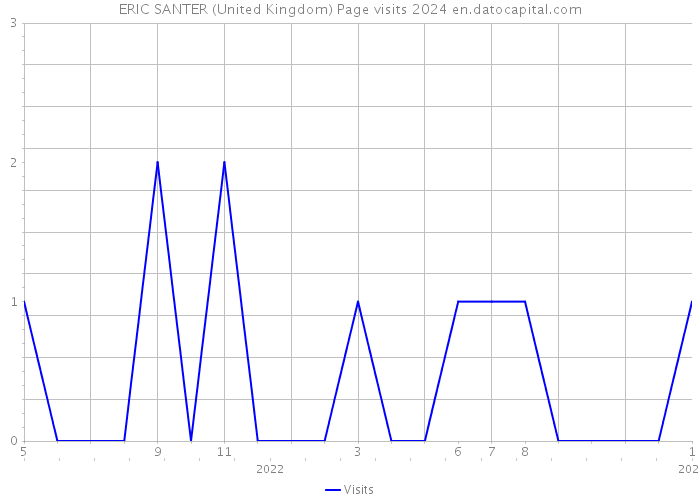 ERIC SANTER (United Kingdom) Page visits 2024 