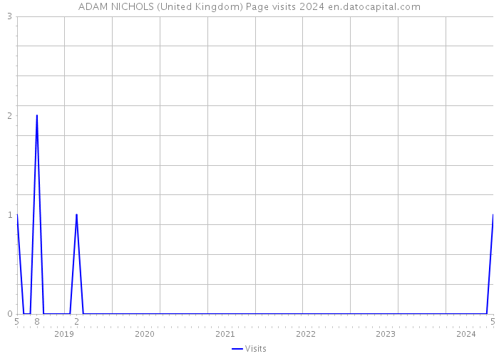 ADAM NICHOLS (United Kingdom) Page visits 2024 