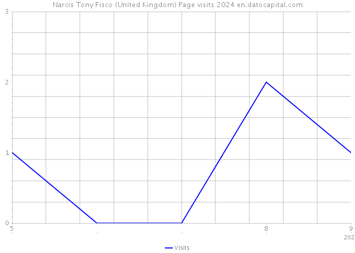 Narcis Tony Fisco (United Kingdom) Page visits 2024 