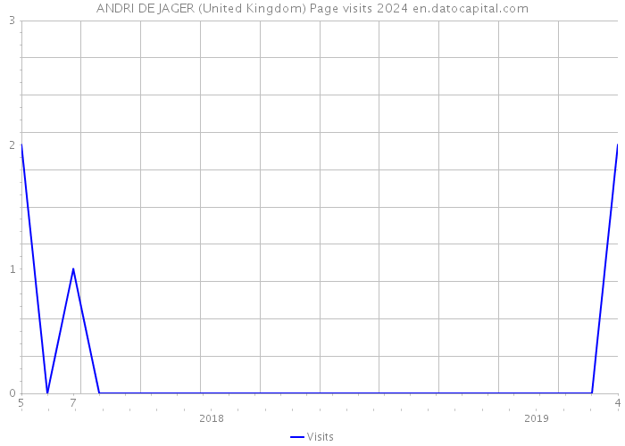 ANDRI DE JAGER (United Kingdom) Page visits 2024 