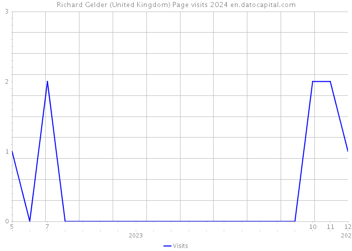 Richard Gelder (United Kingdom) Page visits 2024 