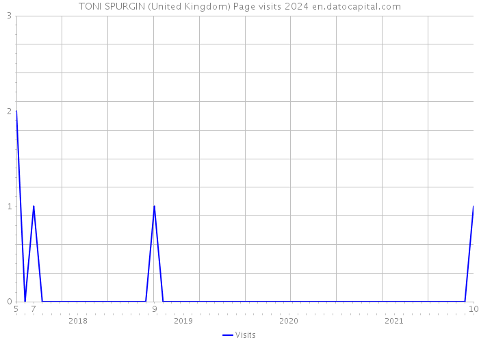 TONI SPURGIN (United Kingdom) Page visits 2024 