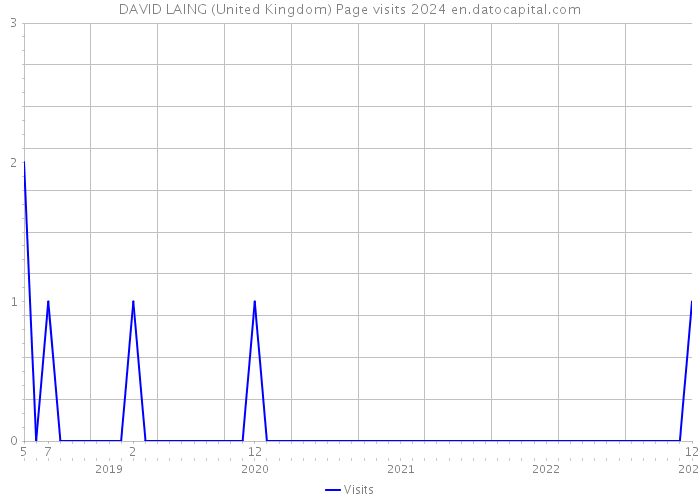DAVID LAING (United Kingdom) Page visits 2024 