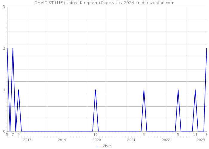 DAVID STILLIE (United Kingdom) Page visits 2024 