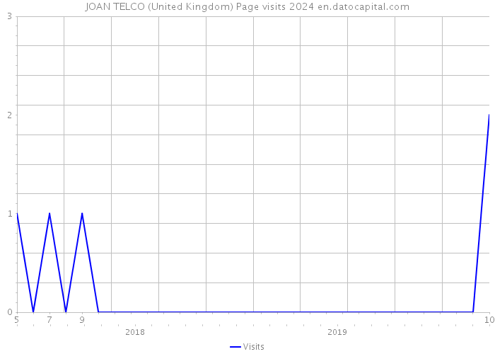 JOAN TELCO (United Kingdom) Page visits 2024 
