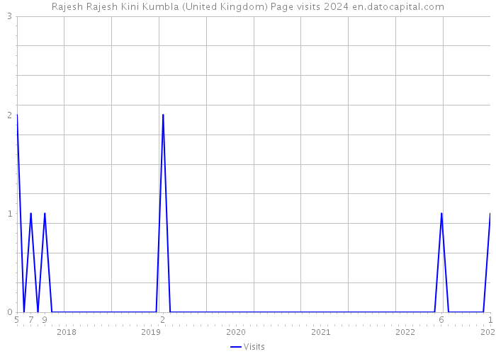 Rajesh Rajesh Kini Kumbla (United Kingdom) Page visits 2024 