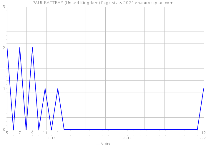 PAUL RATTRAY (United Kingdom) Page visits 2024 