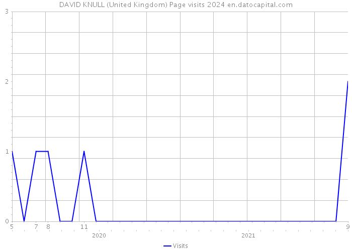 DAVID KNULL (United Kingdom) Page visits 2024 