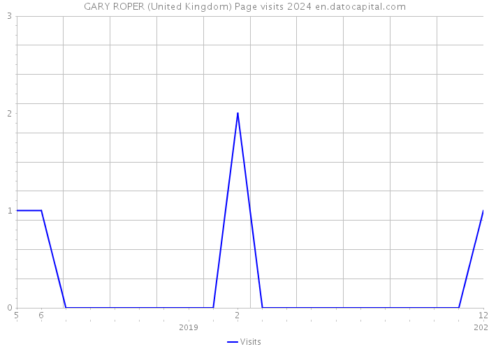 GARY ROPER (United Kingdom) Page visits 2024 