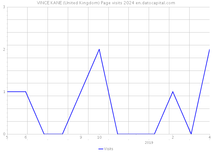VINCE KANE (United Kingdom) Page visits 2024 