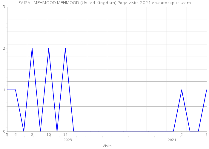 FAISAL MEHMOOD MEHMOOD (United Kingdom) Page visits 2024 