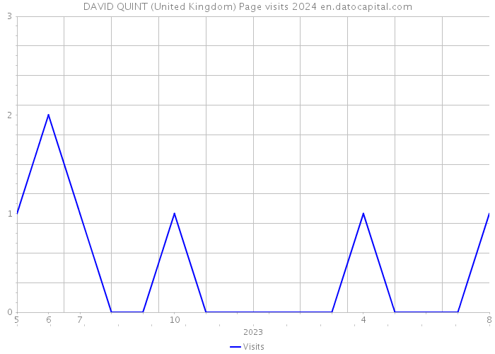 DAVID QUINT (United Kingdom) Page visits 2024 