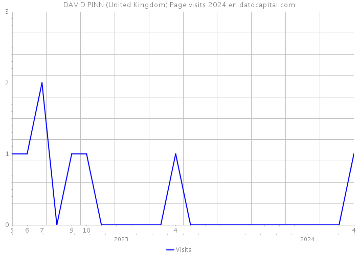 DAVID PINN (United Kingdom) Page visits 2024 