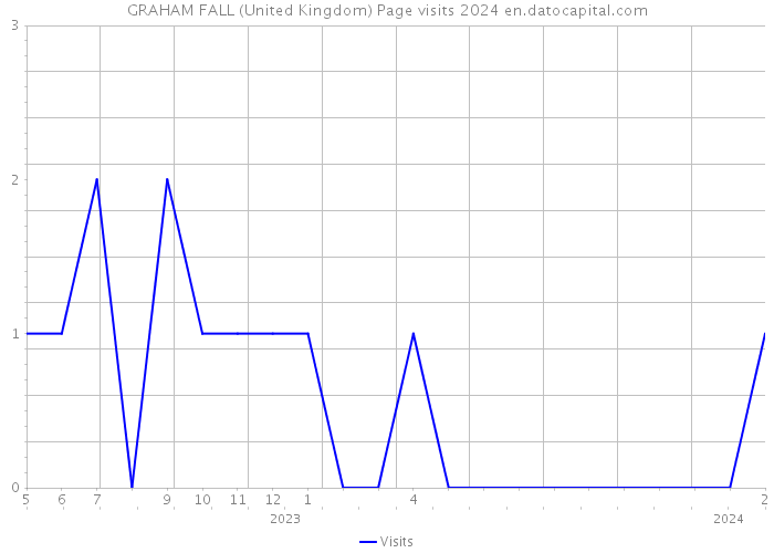 GRAHAM FALL (United Kingdom) Page visits 2024 