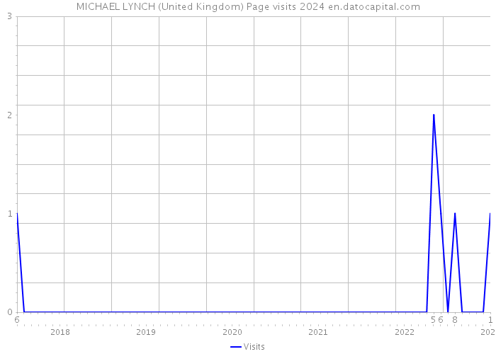 MICHAEL LYNCH (United Kingdom) Page visits 2024 