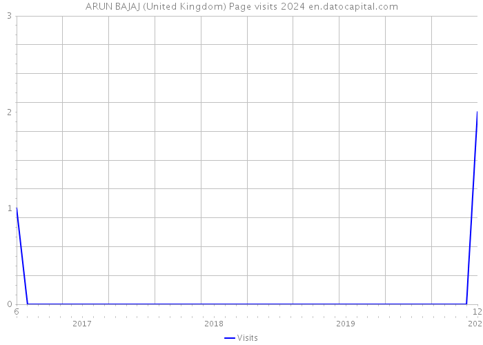 ARUN BAJAJ (United Kingdom) Page visits 2024 